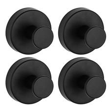 Stainless Steel No-Drill Hooks Bathroom Suction Cup Hooks for Towel Utensils