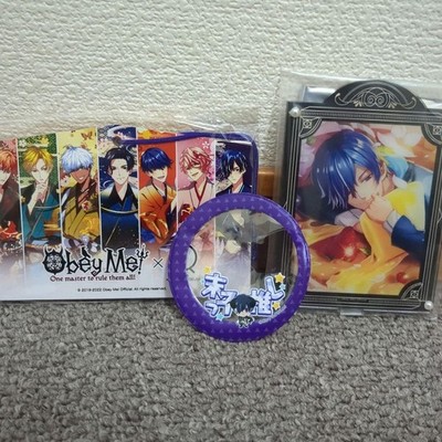 Obey Me Belphegor Acrylständer und 10 cm Abzeichen Set Japan Exklusiv Anime
