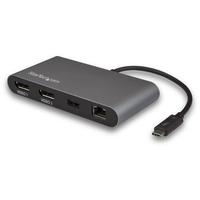 Startech.Com Dual 4K Monitor Mini Thunderbolt 3 Dock Displayport - Mac Windows