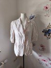 Damen Bluse/Tunika/Gr.40/Basler/ rosa 100% leinen