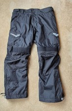 Oxford Quebec 1.0 Motorbike Textile CE Pants 2XL 40 Short Leg Black (�69 new)