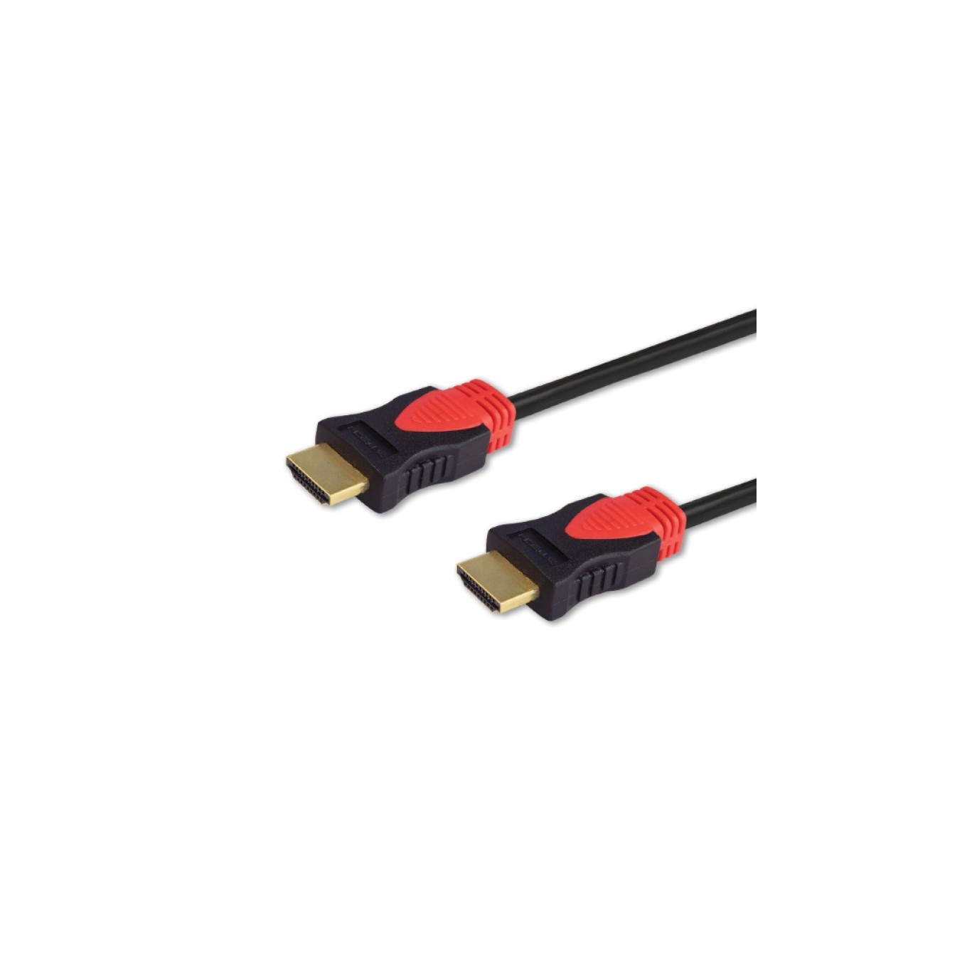 Savio Schwarz Cl-95 Hdmi Kabel 1,5 M Hdmi Typ A (Standard) ,Rot - Bild 2