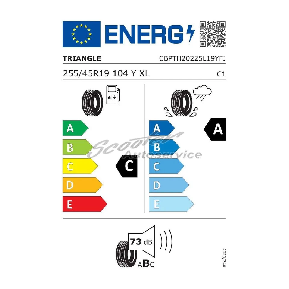Triangle 255/45 R 19 104Y Sommerreifen EffexSport TH-202 | 23184 - Bild 2 von 4