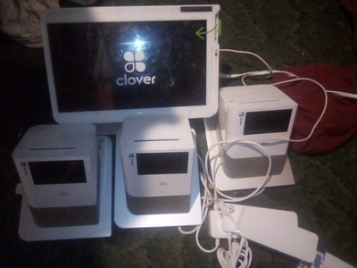 Clover Complete POS System with Terminal and 3 Peripherals for Business