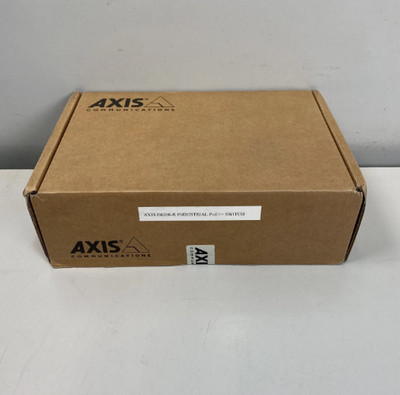 Axis D8208-R Industrial PoE++ Switch 02621-001 8-Port Multi-Gig PoE 4