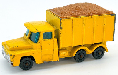 Husky Guy Warrior Yellow Sand Truck - Made In Great Britain 1960 s Collectible