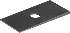 4 PCS 2-5/8" 2 Degree Pinion Angle Metal Axle Shims, Tapered Leaf Spring Suspens