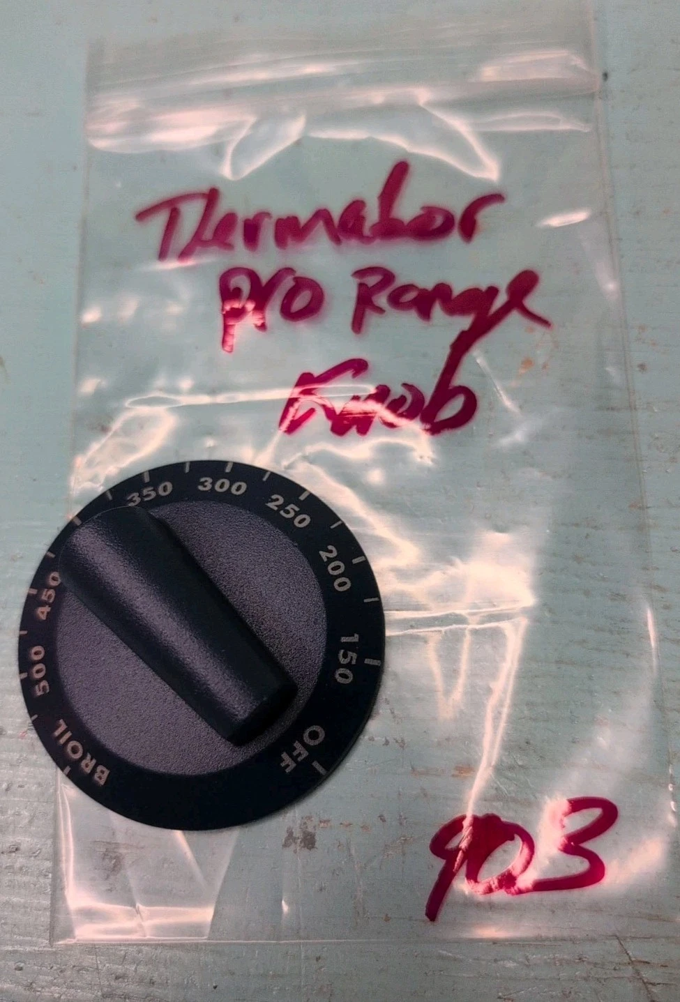 Thermador Pro Range Oven Thermostat Knob Blue OEM Genuine Appliance #6106