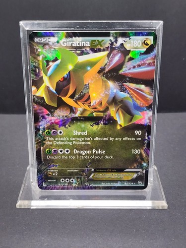 Pokemon Giratina EX 92/124 Dragons Exalted Holo LP 2012