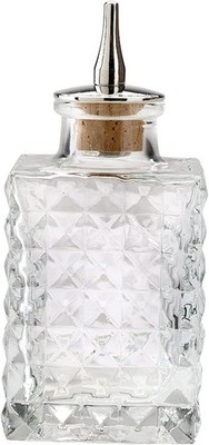Barfly Bitters Bottle - Cut Crystal - 90 Ml, Glass
