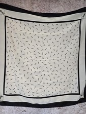 YSL Yves Saint Laurent Silk Scarf