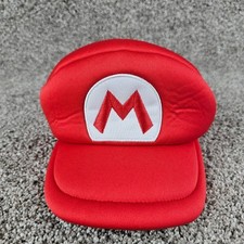 Super Mario Hat Cap Red Official Nintendo 2018 Cosplay Costume