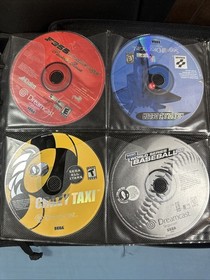 HUGE Sega Dreamcast Game Lot 39 Discs Untested Shooter,Sports, Racing, And More