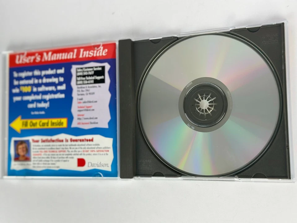 Kid Phonics 2 CD-ROM Davidson Ages 6-9 Reading Skills Educational Game Vintage - Image 4 of 4