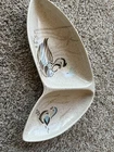 Red Wing Bob White Quail Dinnerware Two Tier Snack Tray Tid Bit Trays