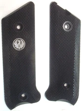 RUGER Factory MARK II MKIII Black Polymer Grips & Silver Eagle Medallion MK2 NEW