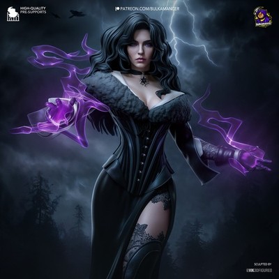 Yennefer Garage Kit Figure - The Witcher | Bulkamancer Sculpts