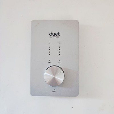 Apogee Duet FireWire Portable Audio Interface For Mac Only Sound Card FW