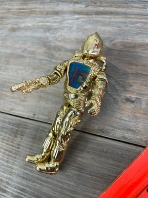 gi joe golden black major battle android vintage