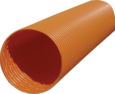 ACO Vollsickerrohr orange, 2,5 m Drainagerohr