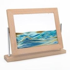 Moving Sand Art Picture, Dynamic Sand Picture, Desktop Moving Sand Art for Ho...