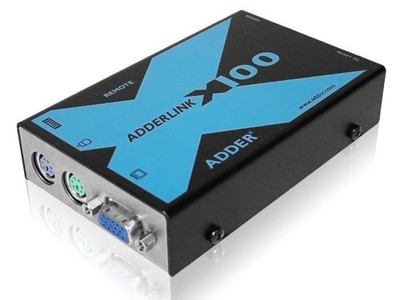 Adder X100A/R-US KVM/VGA Extender (Receiver) with Audio for PS/2 computers