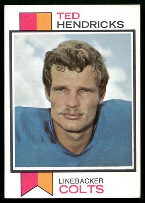 Ted Hendricks - 1973 Topps Football - Vintage Card #430