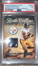2020 Rookie Stallions #RS-24 Chase Claypool Pittsburg Steelers PSA 7