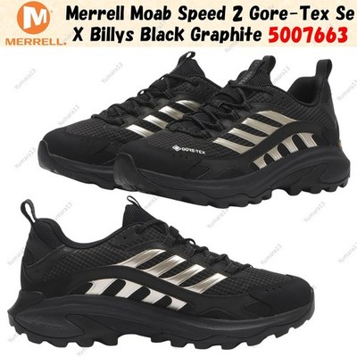 Merrell Moab Speed 2 Gore-Tex Se X Billys Black Graphite 5007663 Men's Size