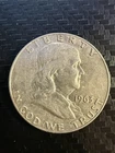 1963 D Franklin Half Dollar 90% Silver 50C Circulated US Coin