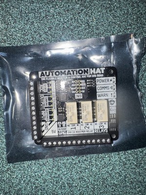 Pimoroni Automation HAT PIM213 Raspberry Pi Relay ADC GPIO Controller 