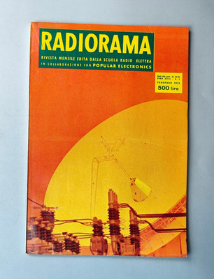RADIORAMA 2. FEBRUAR 1973 RADIO-ELASTOMER SYLGARD 170-HEATHKIT-OSZILLOSKOPE