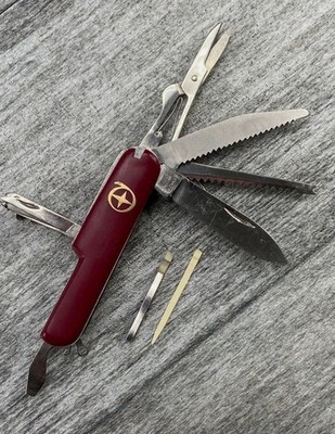 Diamond Superior 91mm Swiss Champ Red SAK Multi-Tool LAYER NOS WENGER K5011