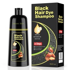 Champu Para Cubrir Canas Cabello Negro Hierbas Naturales Brillo Y Crecimiento