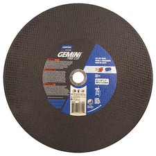 Norton Abrasives 66253306609 Abrasive Cut-Off Wheel, Type 1, 14 In Dia, 0.125