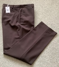 BRAND NEW WITH TAG….PURE COLLECTION…WOMEN’S LINED BROWN TROUSERS…SIZE UK 14R.