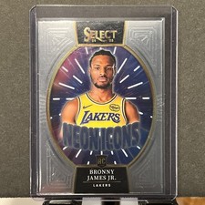 Bronny James Jr. - 2024-25 Panini Select Basketball Neon Icons Rookie - #2