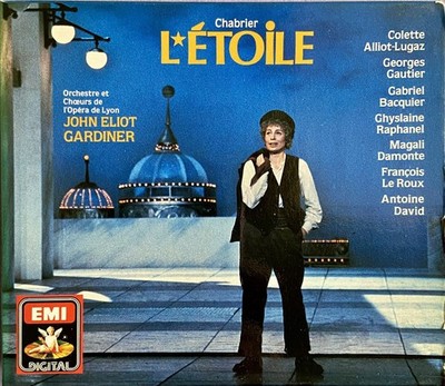 Chabrier: L'Etoile - John Eliot Gardiner 2 CD Box Set 1985 EMI France MPO Press