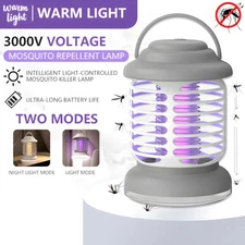 Electric Mosquito Insect Killer Zapper LED Light Fly Bug Trap Pest Control Lamp