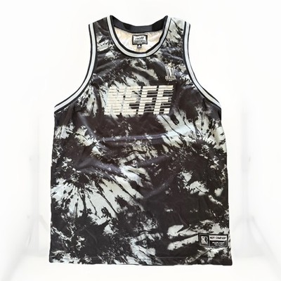 Vintage Basketball Neff Jaw Breaker Men's Tank Top Tie Dye Sz Medium Streetwear