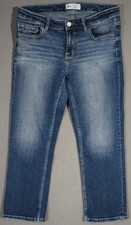 WE13456 BKE THE BUCKLE PAYTON UNIVERSAL FIT MID-RISE RELAXED WOMENS JEANS sz30