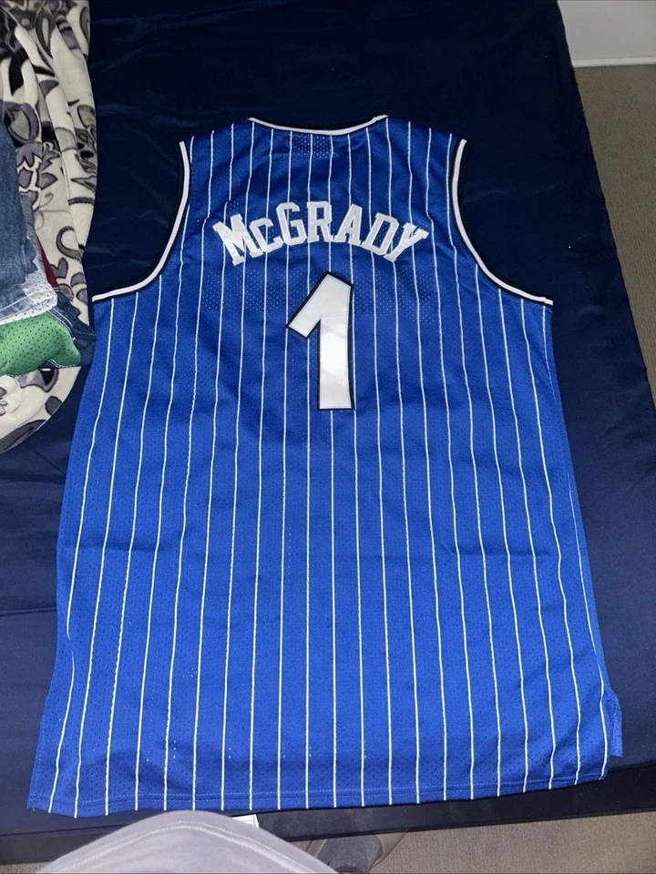 Camiseta Tracy McGrady Orlando Magic Michell & Ness Swingman, Talla XL, Azul Foto 2 de 2