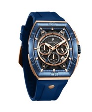 Mens Watches Analog Quartz Luxury 50M Waterproof Tonneau Watches for Men Japa...