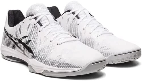 Asics Gel Fastball 3 Men s Squash Shoes White Black 2E THH546