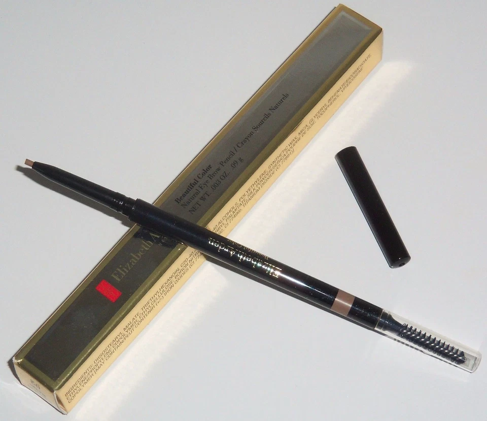 2-PACK Elizabeth Arden BEAUTIFUL COLOR Natural Eye Brow Pencil HONEY BLONDE, NIB - Image 2 of 2