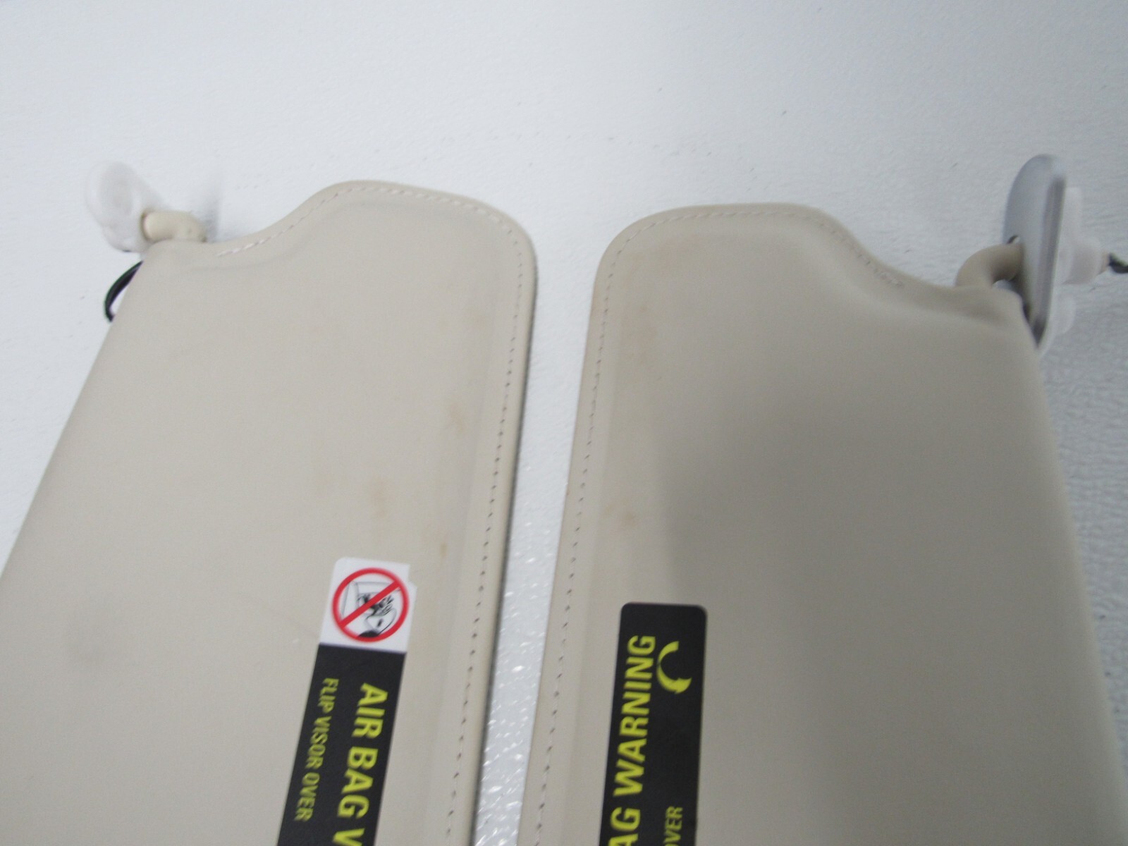 2016 BENTLEY CONTINENTAL GTC GT V8 SUN VISORS DRIVER PASSENGER SET PAIR OEM 6872