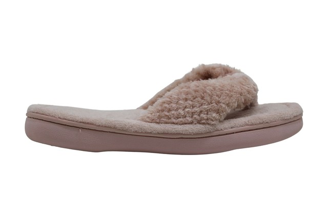 Assorted Womens K5ZH Fur Split Toe Slip On Slippers Light Pink Size 7.5 XN10231 Assorted Womens K5ZH Fur Split Toe Slip On Slippers Light Pink Size 7.5 XN10231