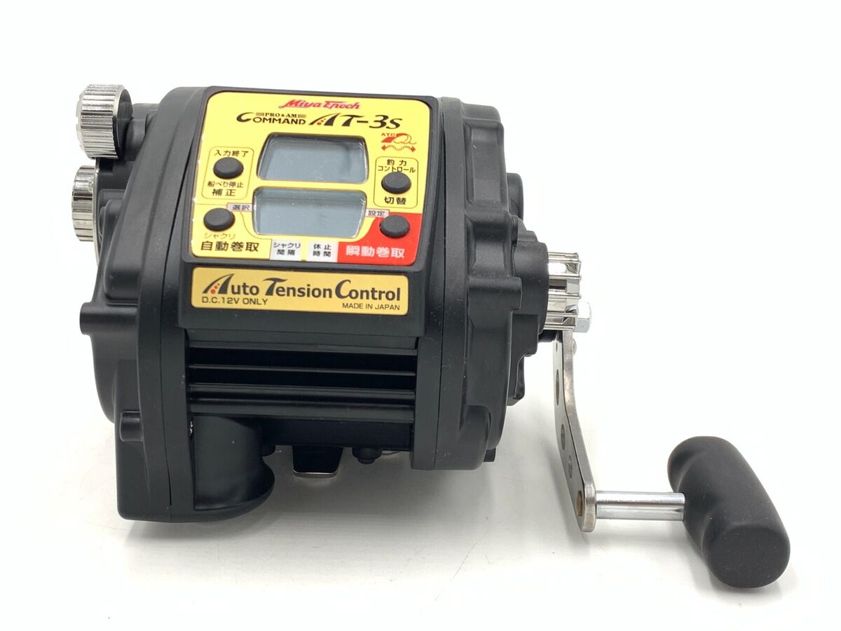 Miya Epoch COMMAND AT-3S CAT-3S Electric Reel12V Big Game Miya Epoch COMMAND AT-3S CAT-3S Electric Reel12V Big Game