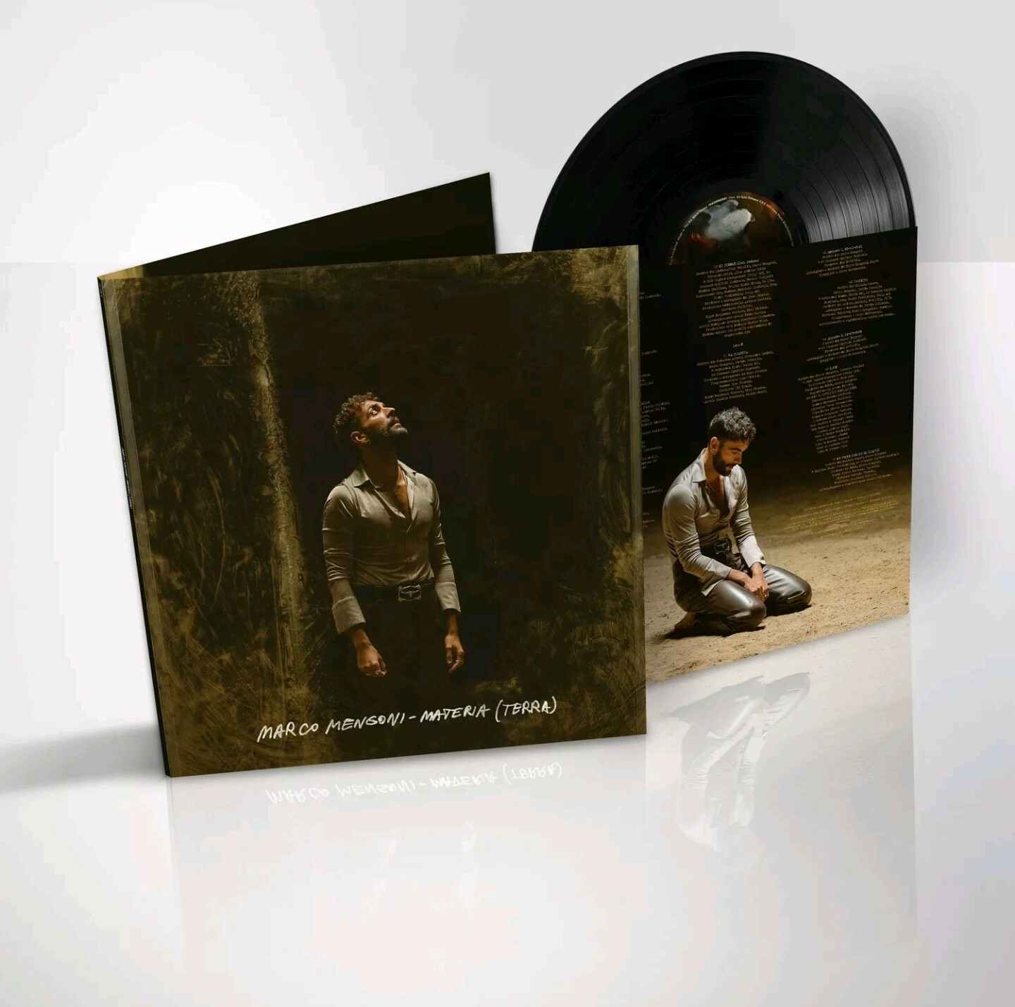 MARCO MENGONI - Materia (Terra) (1° ed. 2021) LP vinyl Black 180 gr.