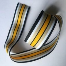 Quality Striped Grosgrain Ribbon Twenty Nine Colours  Double Sided  38mm